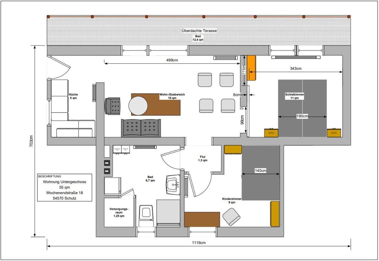 Ferienwohnung Burbergblick Schutz Exterior foto